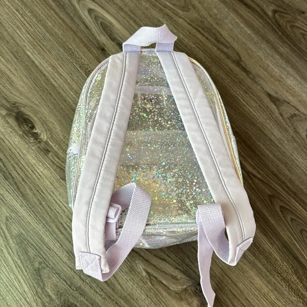 Zara Kids VINYL BACKPACK - Purple